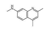 N,2,4-trimethylquinolin-7-amine结构式