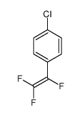 1-chloro-4-(1,2,2-trifluoroethenyl)benzene Structure