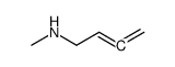 N-methylbuta-2,3-dien-1-amine结构式