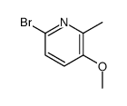 6-溴-3-甲氧基-2-甲基吡啶结构式