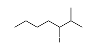 3-iodo-2-methyl-heptane Structure