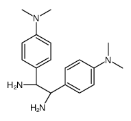 (1R,2R)-(+)-1,2-Bis(4-dimethylaminophenyl)ethylenediaminetetrahydrochloride Structure