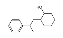 2-(2-Phenyl-propyl)-cyclohexanol Structure