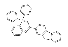 1-(9H-Fluoren-2-yl)-2-(triphenyl-λ5-phosphanylidene)-ethanone结构式