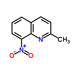 2-Methyl-8-nitroquinoline structure