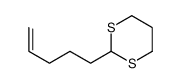 2-pent-4-enyl-1,3-dithiane结构式