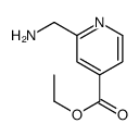 Ethyl 2-(aminomethyl)isonicotinate Structure
