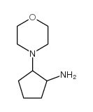 1-(吗啉-4-基)-2-氨基环戊烷结构式