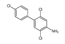 2,5-dichloro-4-(4-chlorophenyl)aniline Structure