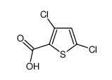 3,5-dichlorothiophene-2-carboxylic acid Structure