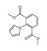 dimethyl 2-pyrrol-1-ylbenzene-1,3-dicarboxylate Structure