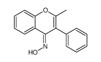 N-(2-methyl-3-phenylchromen-4-ylidene)hydroxylamine结构式