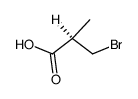 (R)-β-bromo-isobutyric acid Structure