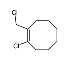1-chloro-2-(chloromethyl)cyclooctene结构式