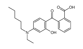 o-[4-(N-Ethylpentylamino)-2-hydroxybenzoyl]benzoic acid picture