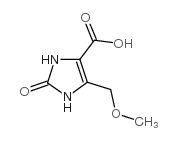 1,3-dihydro-imidazol-2-one-5-methoxymethyl-4-carboxylic acid Structure