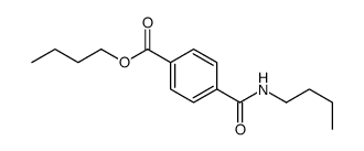 butyl 4-(butylcarbamoyl)benzoate Structure