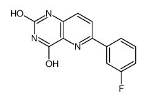 6-(3-fluorophenyl)-1H-pyrido[3,2-d]pyrimidine-2,4-dione结构式