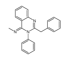 2-benzyl-N-methyl-3-phenylquinazolin-4-imine结构式