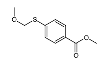 methyl 4-(methoxymethylsulfanyl)benzoate Structure