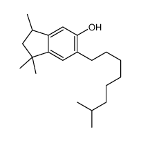6-isononyl-1,1,3-trimethylindan-5-ol结构式