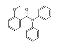 2-methoxy-N,N-diphenylbenzamide结构式