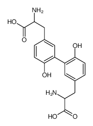 盐酸二氢酪氨酸(非对映异构体混合物)结构式
