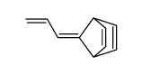 7-(2-Propenyliden)bicyclo(2.2.1)hepta-2,5-dien Structure