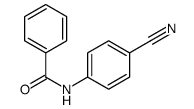 N-(4-cyanophenyl)benzamide Structure