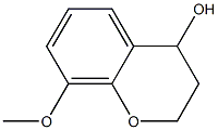 8-METHOXY-3,4-DIHYDRO-2H-1-BENZOPYRAN-4-OL Structure