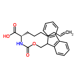 (S)-N-Fmoc-2-(6-Octenyl)Glycine Structure