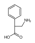 (S)-3-氨基-2-苯基丙酸结构式