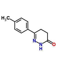 6-(4-Methylphenyl)-4,5-dihydro-3(2H)-pyridazinone Structure