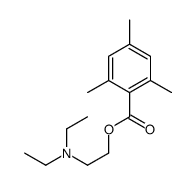 2-(diethylamino)ethyl 2,4,6-trimethylbenzoate Structure