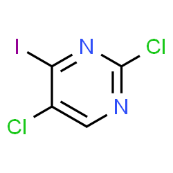 2,5-二氯-4-碘嘧啶结构式