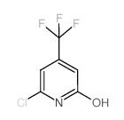 6-Chloro-4-(trifluoromethyl)pyridin-2-ol Structure