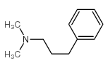 1-dimethylamino-3-phenylpropane结构式
