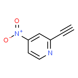 2-炔基-4-硝基吡啶结构式