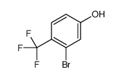 3-溴-4-(三氟甲基)苯酚结构式