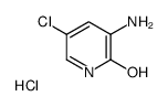 3-氨基-5-氯-2-羟基吡啶盐酸盐结构式