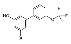 3-bromo-5-[3-(trifluoromethoxy)phenyl]phenol Structure