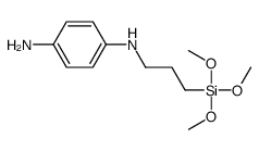 4-N-(3-trimethoxysilylpropyl)benzene-1,4-diamine Structure