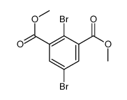 2,5-二溴异邻苯二甲酸二甲酯结构式