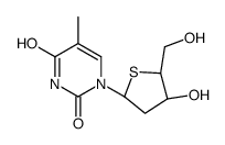 4'-thiothymidine Structure