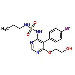 N-[5-(4-溴苯基)-6-(2-羟基乙氧基)-4-嘧啶基]-N'-丙基氨基磺酰胺图片