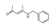 4-(benzylamino)pent-3-en-2-one结构式