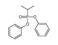 [phenoxy(propan-2-yl)phosphoryl]oxybenzene结构式