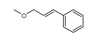 (3-methoxy-1-propenyl)benzene结构式