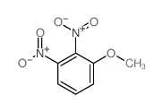 Benzene,1-methoxy-2,3-dinitro-结构式
