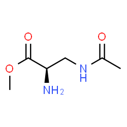 D-Alanine, 3-(acetylamino)-, methyl ester (9CI)结构式